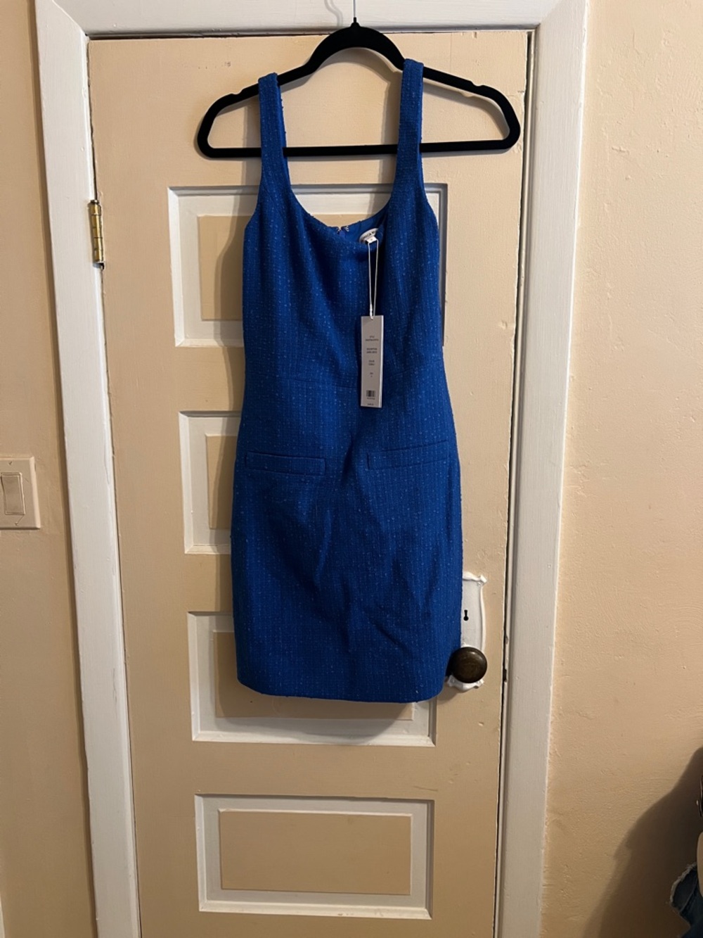 Veronica Beard Royal Blue Sleeveless Sheath Dress